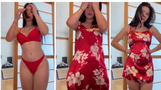 Aishah Sofey / Kawaiisofey Chinese Dress Sexy – Onlyfans Tape