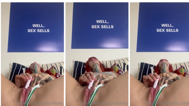 Coco Blake Vibrator Moaning