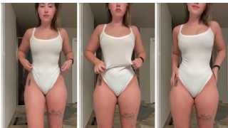 Pineapplebrat White Body Suit – Onlyfans video Hot