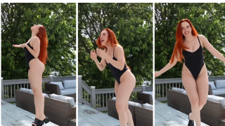 Brianna Torres aka Missbrisolo Naked Outside