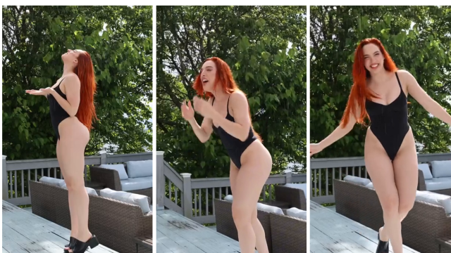 Brianna Torres aka Missbrisolo Naked Outside