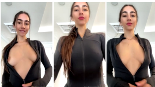 Izzy Green Nude GYM Onlyfans Video